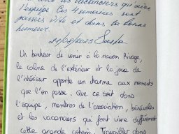 Les vacanciers ont la parole